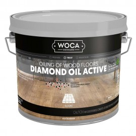 WOCA Eļļa Iekšdarbiem Diamond Oil Active , Caramel Brown 2,5L