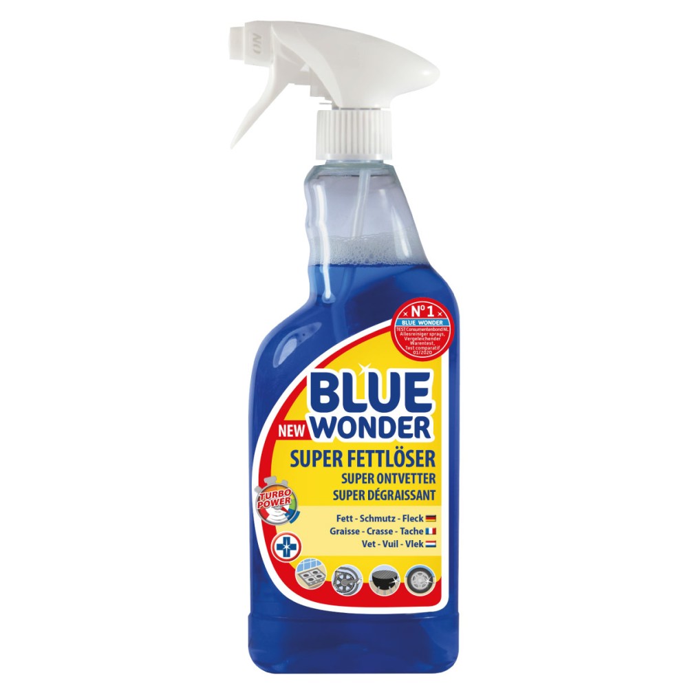 Blue Wonder Spēcīgs tauku tīrītājs  (750 ml)