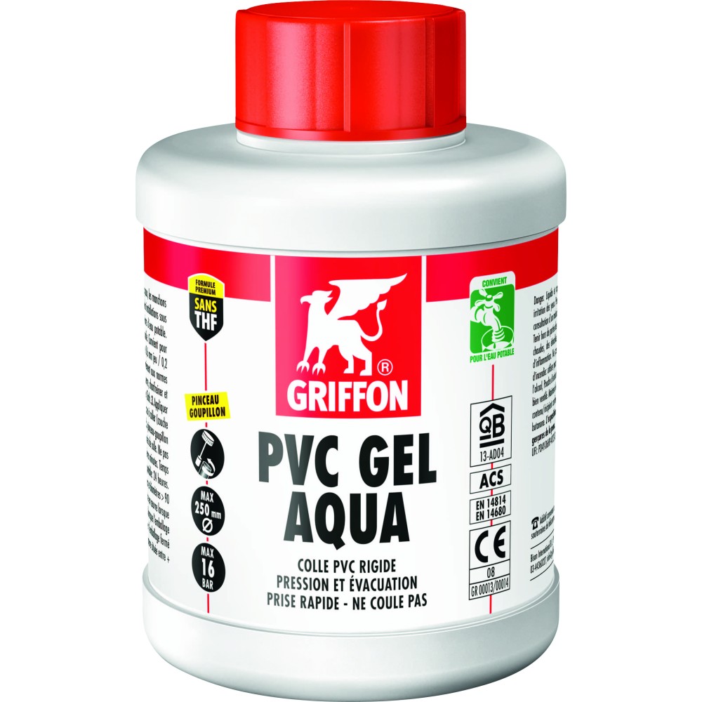 Griffon PVC cements PVC Gel 500 ml Griffon PVC cements PVC Gel 500 ml