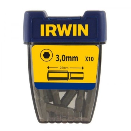 Irwin 25mm HEX3 Uzgalis 10 gab