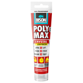 Bison Līme - hermētiķis PolyMax Crystal 115 ml