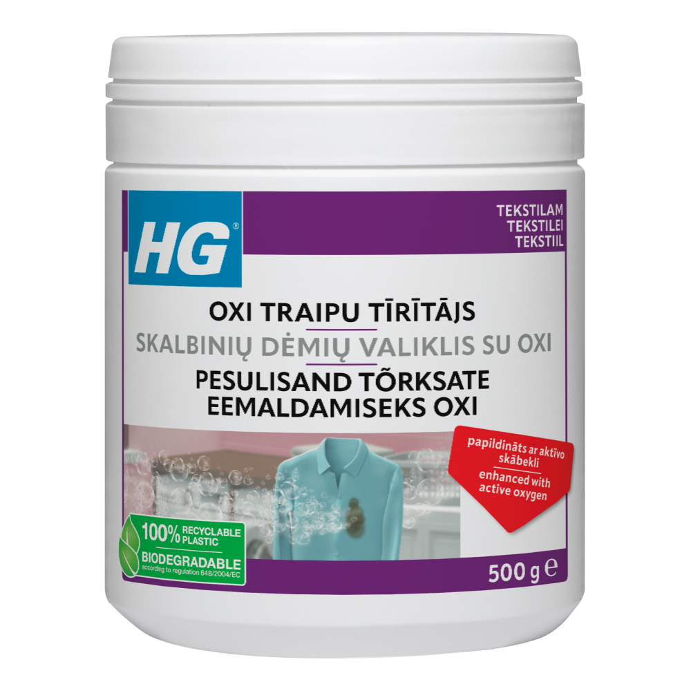 HG OXI īpaši spēcīgs traipu tīrītājs