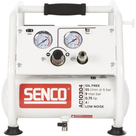 Senco Kompresors AC10304 zema trokšņa, bezeļļas