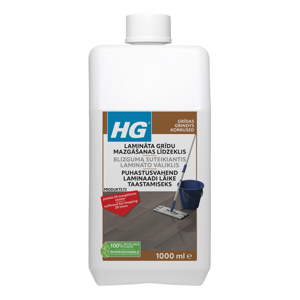 HG laminate gloss cleaner