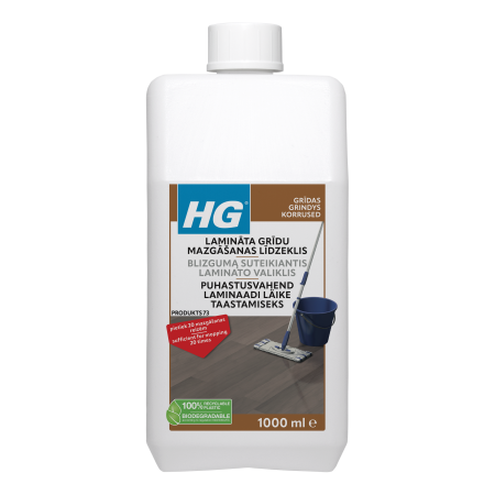 HG laminate gloss cleaner