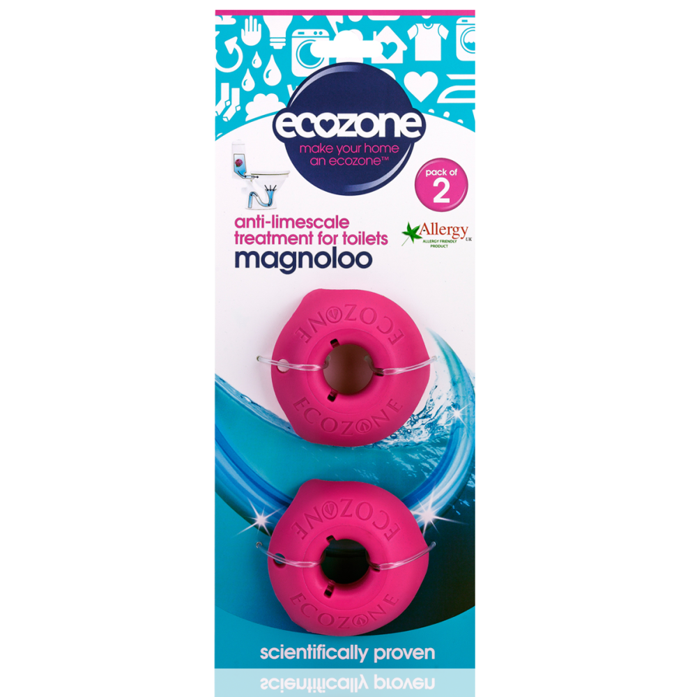 ECOZONE magnoloo kaļķakmens novēršanai WC 2 gab. ECOZONE magnoloo kaļķakmens novēršanai WC 2 gab.