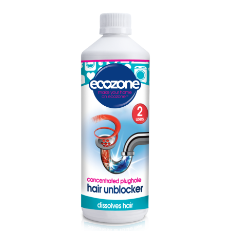 ECOZONE novadcauruļu tīrītājs matu nosprostojumiem 250 ml