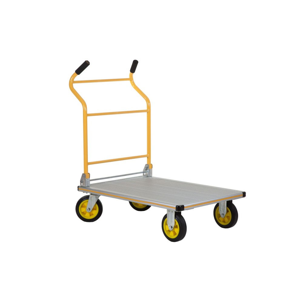 Stanley Industrial Platform Trolley 300 kg Aluminum and Metal Construction