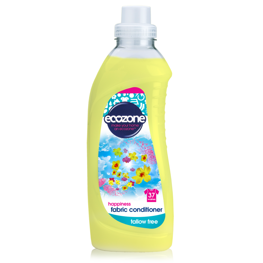 ECOZONE koncentrēts veļas mīkstinātājs Happiness 1L