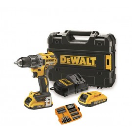 DeWALT 18V XR Li-Ion urbjmašīna-skrūvgriezis 2Ah