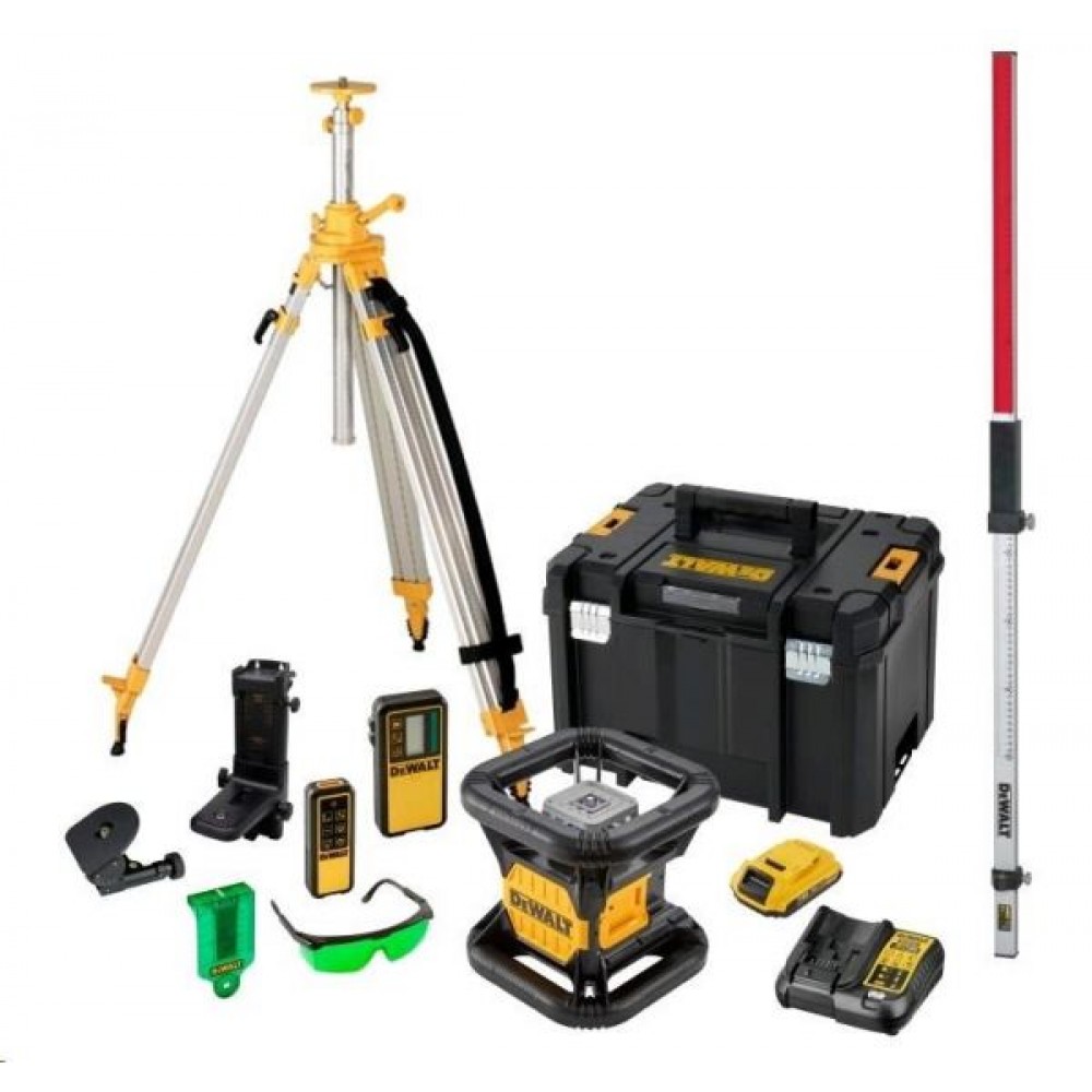 DeWALT 18V rotējošais lāzera līmeņrādis