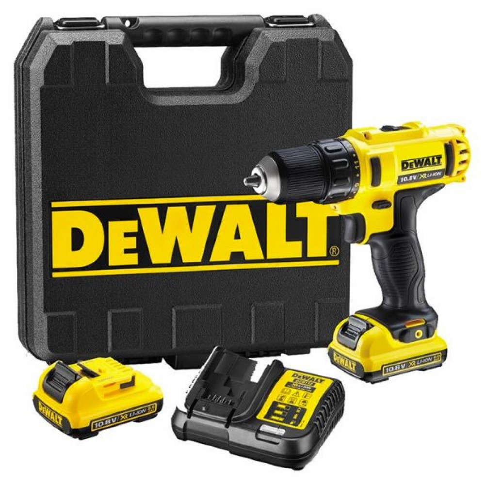 DeWALT 10,8 V urbmašīnas komplekts DeWALT 10,8 V urbmašīnas komplekts