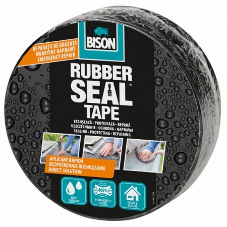 Bison Rubber Seal Hidroizolējoša lenta 7,5cmx5m