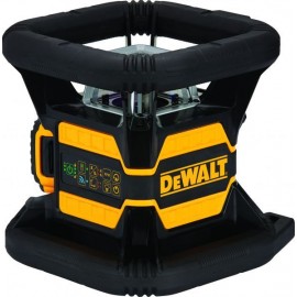 DeWALT 18V XR Li-ion pašlīmeņojošs rotējošais lāzera līmeņrādis - zaļš