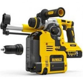 DeWALT 18V Bezoglīšu rotējošais perforators - ar putekļu nosūkšanas sistēmu
