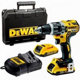 DeWALT 18V XR Triecienurbjmašīna-skrūvgriezis 2,0Ah