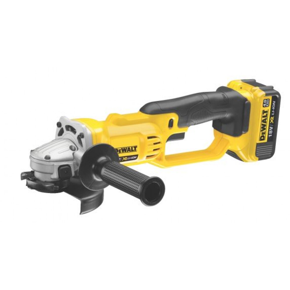 DeWALT 18V XR Leņķa slīpmašīna 4.0Ah DeWALT 18V XR Leņķa slīpmašīna 4.0Ah