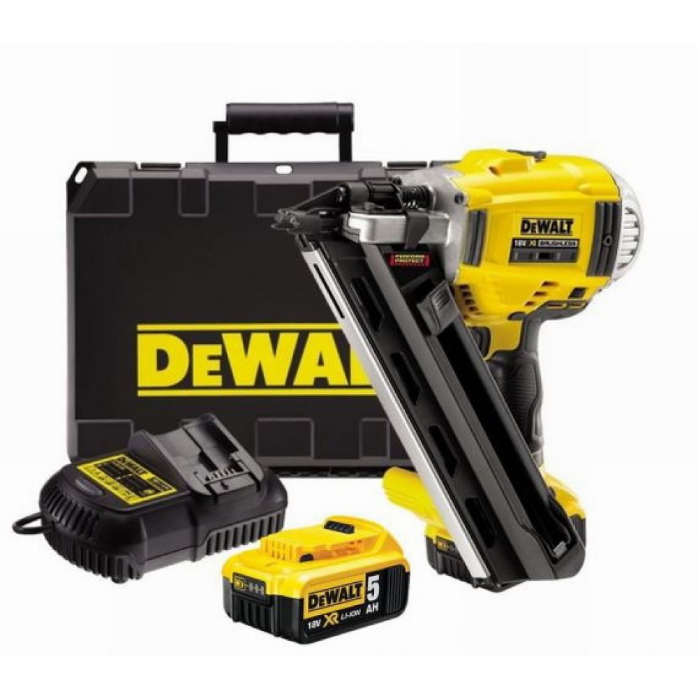 DeWALT 18V XR Naglotājs 5Ah DeWALT 18V XR Naglotājs 5Ah