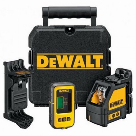 DeWALT  Krustlīniju lāzers ar detektoru