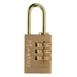 MasterLock Piekaramā atslēga ar maināmu šifru (3 cipari) 20mm