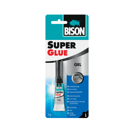 Bison superlīme Gel 3 g